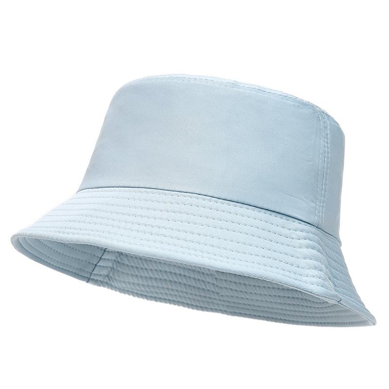 Summer Foldable Fisherman Hat Women Outdoor Sun Hat Street Basin Hat