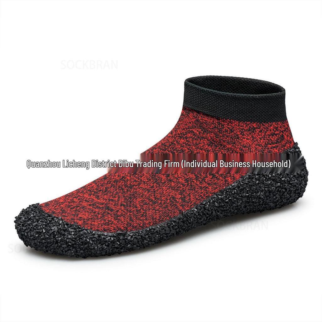 Unisex Flyknit Breathable Sock Shoes: Lightweight Casual & Training Sneakers for Fitness