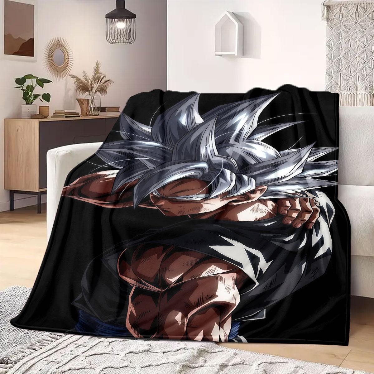 

Frieza Galactic Emperor Flannel Blanket Warm,Comfortable,Suitable for Bedrooms,Sofas,Beds,Chairs,Picnics,Travel 75x90cm