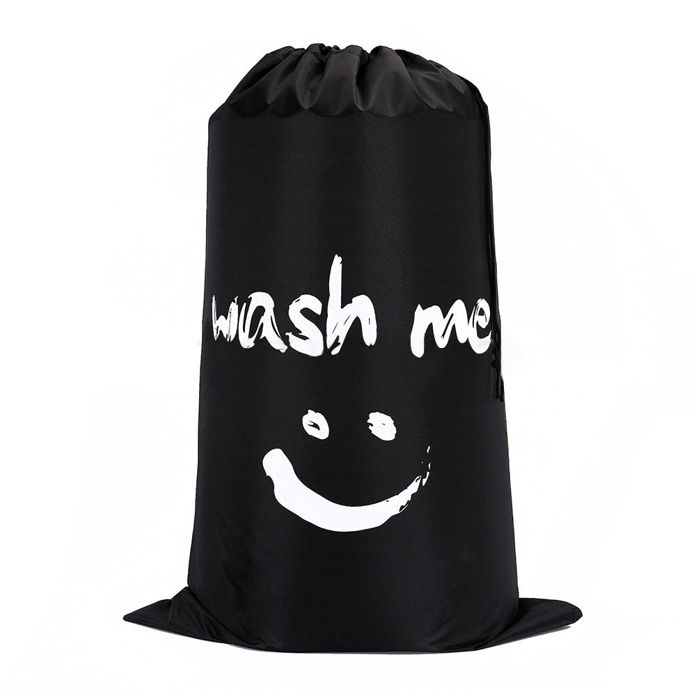 Nylon Laundry Bag Wash Me Travel Storage Pouch Machine Washable Dirty Clothes Organizer Wash Drawstring Bag