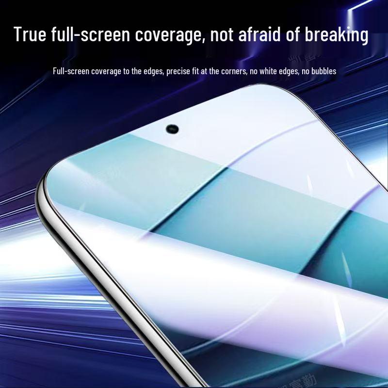 Redmi Note 14/15 Pro Anti-Drop, Anti-Blue Light Full Screen Tempered Glass Protector