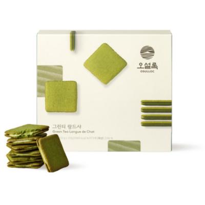Osulloc Grüntee Langue de Chat Keks