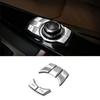 For BMW 3 5 6 7 Series X1 X3 F10 5X Chrome iDrive Multimedia Button Cover Trim