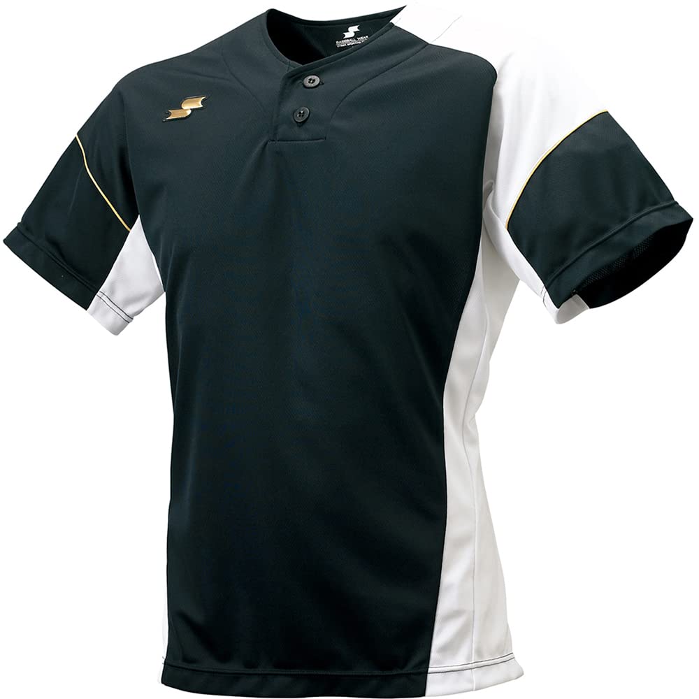 

Baseball Wear Baseball BT2290 Black x White Japan L to Japanese size [SSK] T-Shirt [Men s] Men s (9010) (equivalent L)