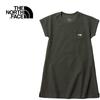 The North Face Short Sleeve Latch Pile Organic New Size 140 Girls' Dress, Sweat-Wicking, Cotton, Taupe,