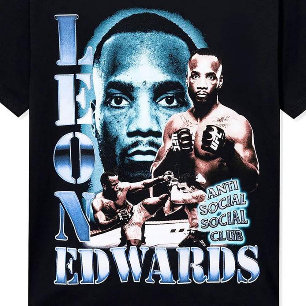 

Leon Edwards NEW black T-shirt short sleeve All sizes S to 5Xl JJ5109 Unisex T-Shirt XXXXL
