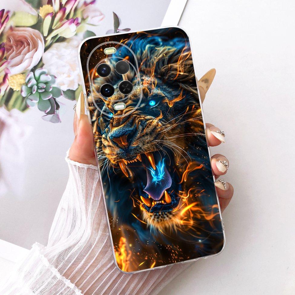 Transparent Case For Huawei Nova 15 Cover Cute Cat Fashion Butterfly Luxury Painted Casing For Huawei Nova15 PSN-AL00