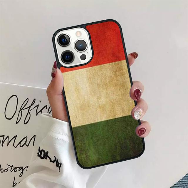 Italien Italia Nationalflagge Handyhülle Cover Für iPhone 17 Air 15 16 14 13 12 Pro Max 11 Pro Max Plus Hülle Schale