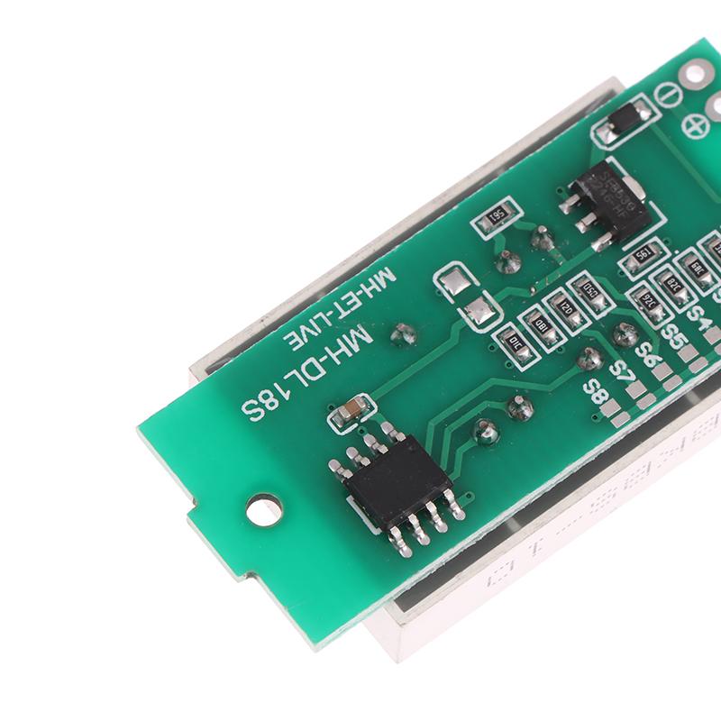 4.2V Display Electric Vehicle Battery Power Tester Li-Ion 1-8S 1S/2S/3S/4S Single 3.7V Lithium Battery Capacity Indicator Tester