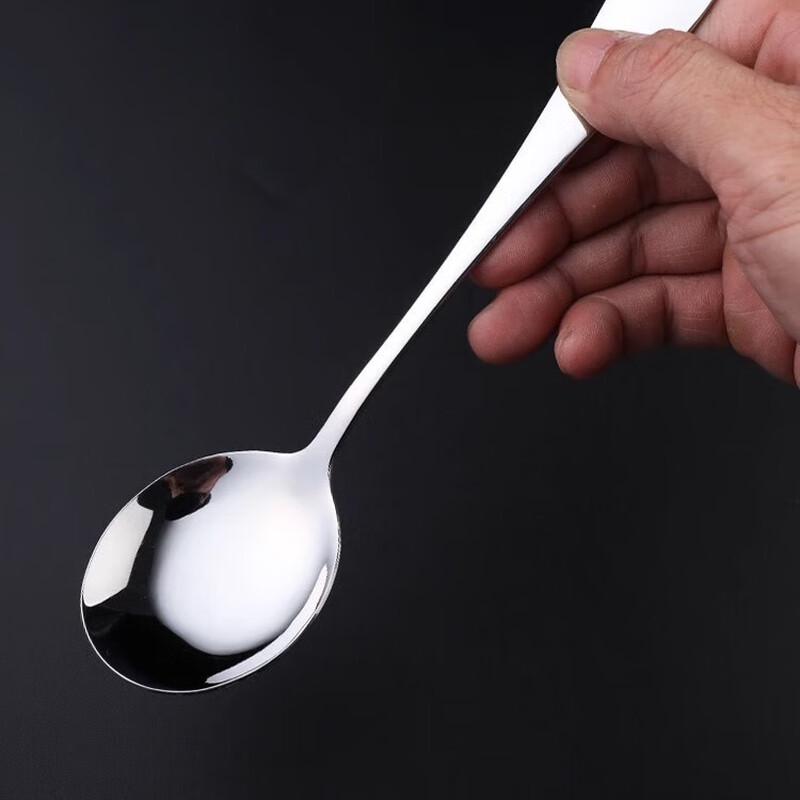 ZISIZ 304 Stainless Steel Round Spoon