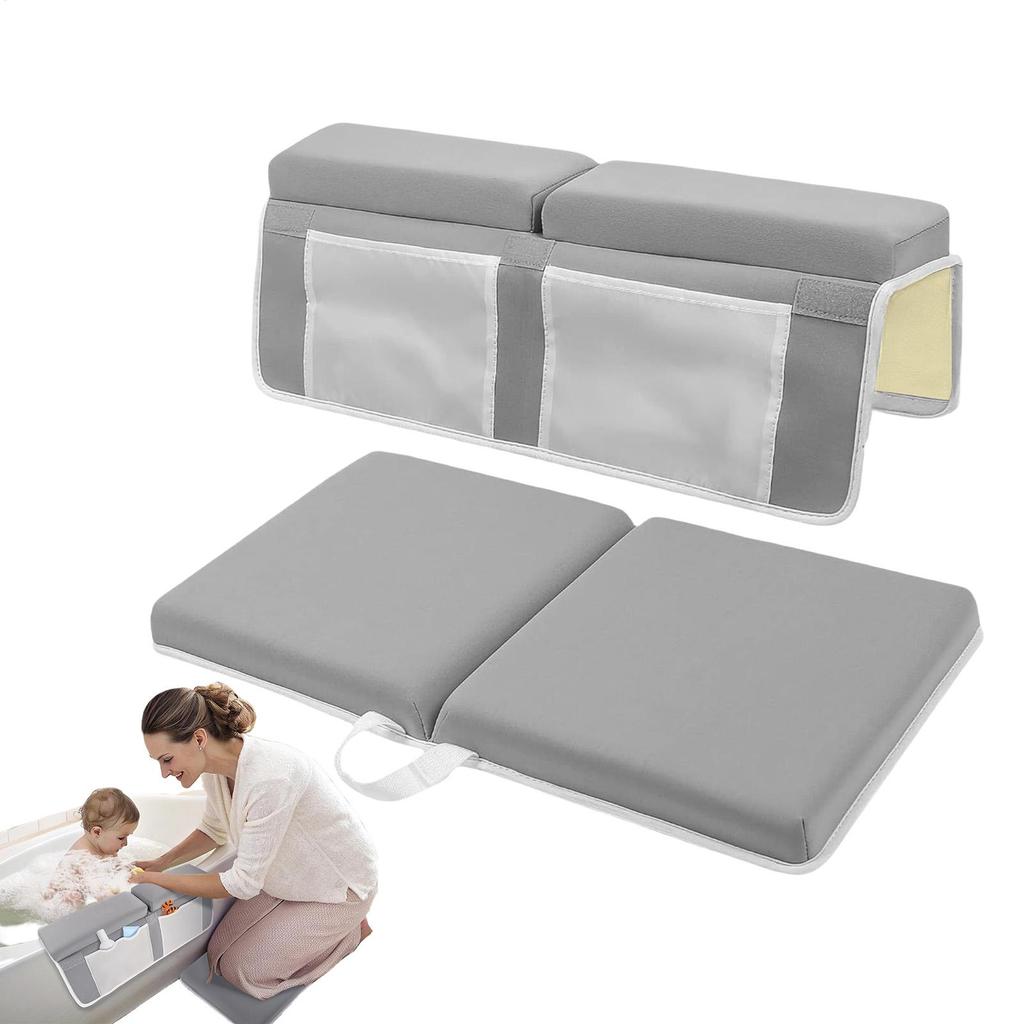 Bath Kneeler And Elbow Rest Pad Set Kneeling Pad For Bathing Baby Baby Non-Slip Comfortable Foam Soft Rests Support For Work