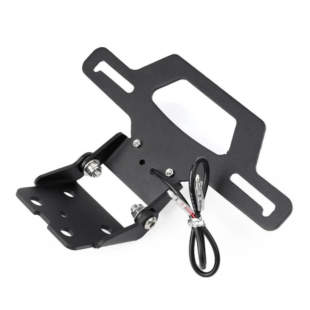 Motorcycle License Plate Bracket for Kawasaki Ninja Motorcycle Tail Tidy Fender Eliminator with LED Hidden License Plate Motorcycle License Plate
