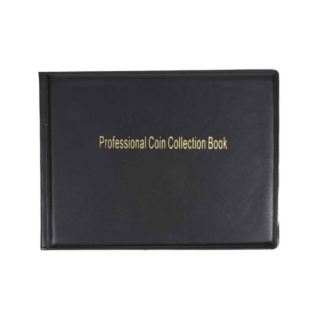 240 Grids Medium-sized Coins Album Professional Coin Collection Book PVC Money Organizer Storage Bags Household Album