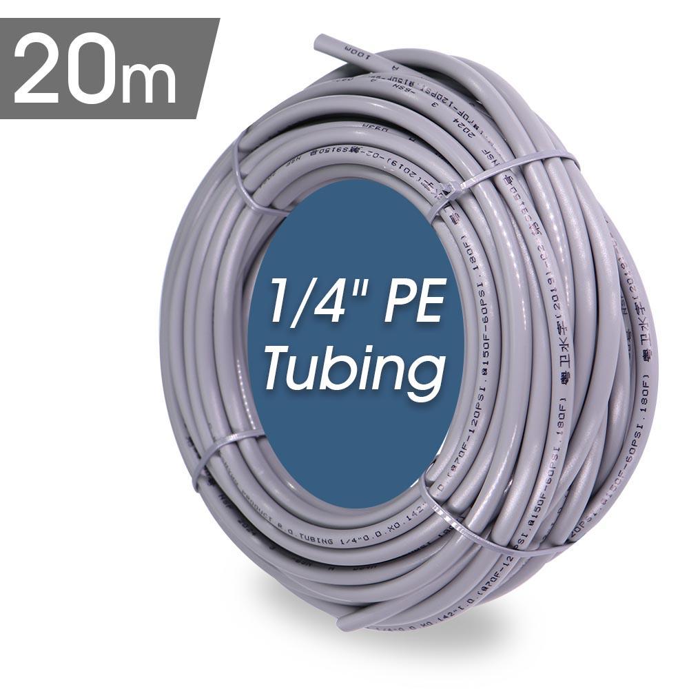 1/4″ 4/6mm 60W Self-priming Pump Misting Cooling System 0.6mm Atomizer Sprayer Slip Lock Nozzle Joint Outdoor Garden Irrigation