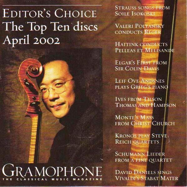 

CD РАЗНЫЕ - Выбор редактора Gramophone: Апрель 2 GCD0402 Gramophone Maga 2002 Великобритания Классика Б/У