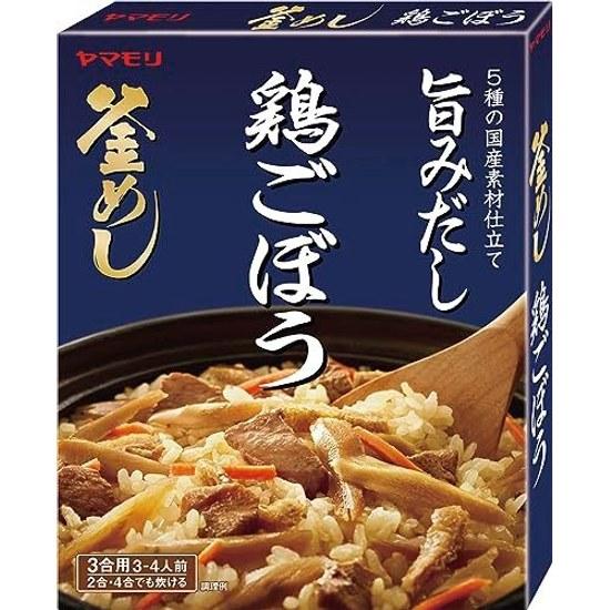 Yamamori Chicken Gobou Kamameshi No Moto 190 Grams X 5 Pieces FoodBeveragesAlcohol
