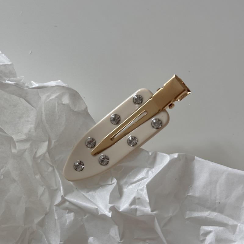 2/3/4/6 pezzi fermagli per capelli in acetato per trucco coreano moda oro bianco glitter per capelli copricapo ragazze donne accessori per capelli