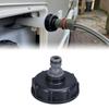 Motorhome Caravan Water Filler Cap iBC Tonne Barrel Adapter withPlastic Small Nipple Connector Garden Connector Water Pipe