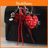 Fashion Cloth Girl Heart Bow Woven Rope Highend Bag Charm For Spring 2025
