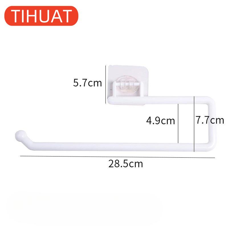 

Держатель для кухонного бумажного рулона, вешалка для полотенец, барная стойка, подвесная полка для тряпок, держатели для туалетной бумаги 28.5cm