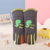 Cartoon Dinosaur Kids Winter Cycling Gloves Night Luminous Children's Outdoor Gloves  Boys Girls