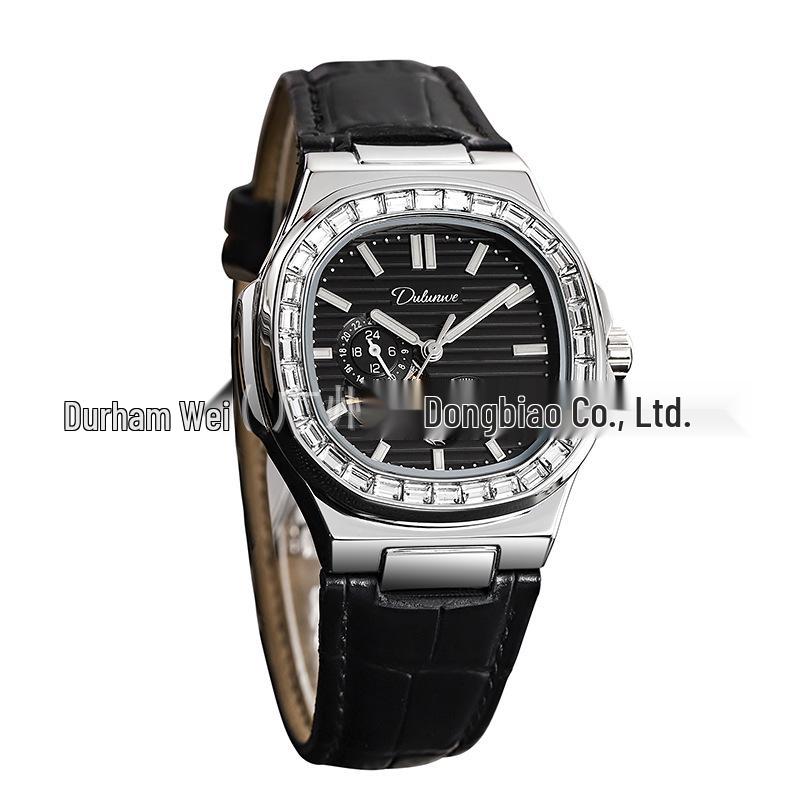 Durenwei Men's Luminous Nautilus Automatic Waterproof Watch with Transparent Skeleton Design