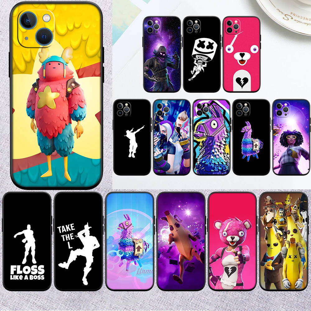 MH56 F-Fortnites Phone Shell Case for Redmi Note 12 12S 12C 13 13C 13R 14 14S 14R 14C Pro Max Plus A3 A3X A4 A5 11A 13X