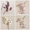 2 Fork Artificial Dendrobium Branch Realistic Handmade Simulation Orchids Exquisite Real Touch Fake Flowers
