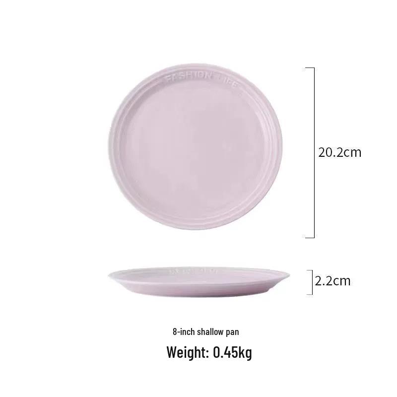 French Pink Luxury Tableware Set: Elegant