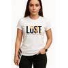 Unisex Garment T-shirt with Lust Lost Love Design - Gift for Couples