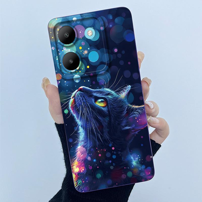 For Infinix Smart7 X6515 Smart 7 HD X6516 Coque Soft Silicone Phone Case Sweet Printing Protective Shell Painting Back Cover