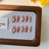 2026 Medium French Star Press-On Nails: Handmade, Detachable, Whitening Manicure