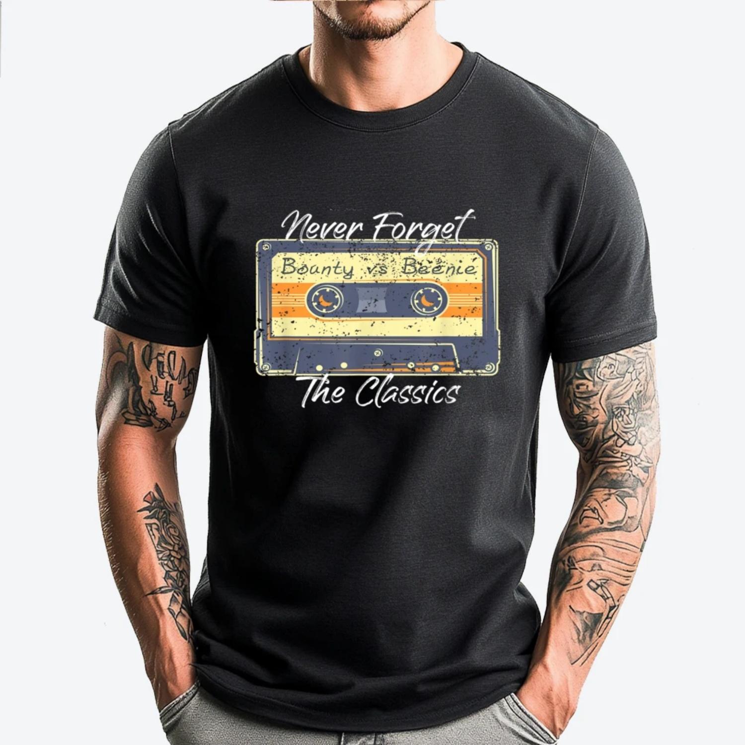 Retro Cassette Mix Tape 90s Dancehall Jamaican Music Clothing Men Halloween Luxury T Shirt New In Tops & Tees T Shirt S чёрный