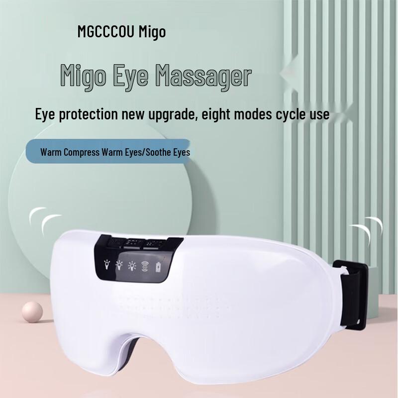 MEEEGOU Smart Eye Massager with Heat and Vibration