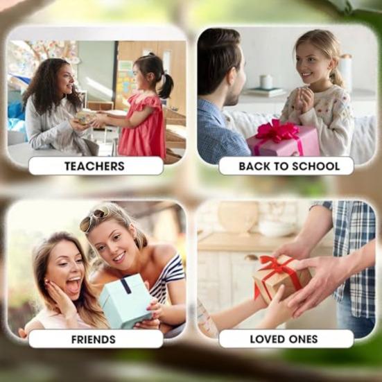 Positiv Groda Burk med 60 Affirmationskort Emotionellt Stöd Gåva för Kvinnor Män Tonåringar Vänner Kollegor Lärare Sjuksköterska