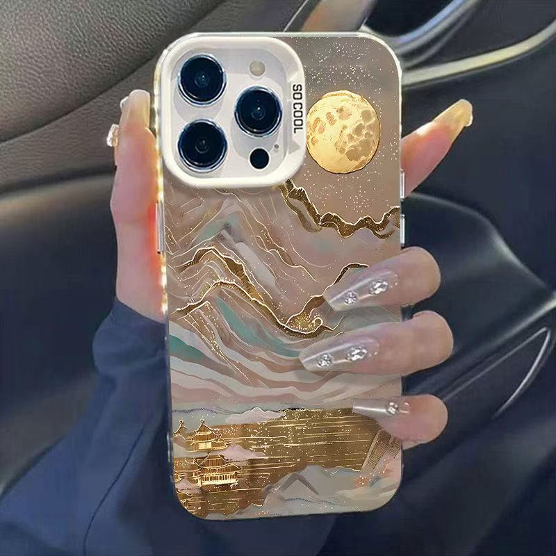 Kingsoft Cloud Sea Applicable to iphone17 mobile phone case Apple 15promax/1413pro/16 Europe and America 11X