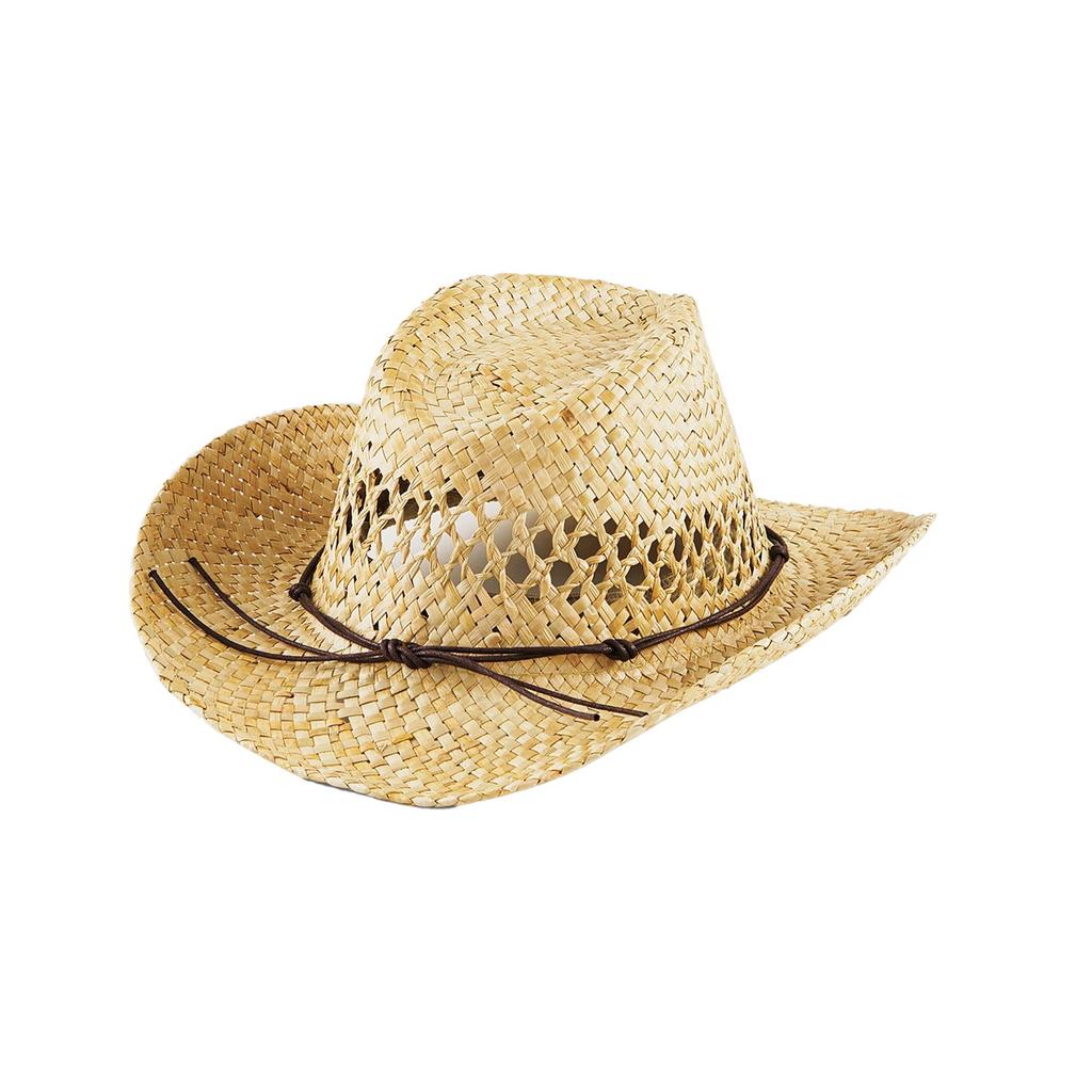 Unisex Adult Straw Cowboy Hat