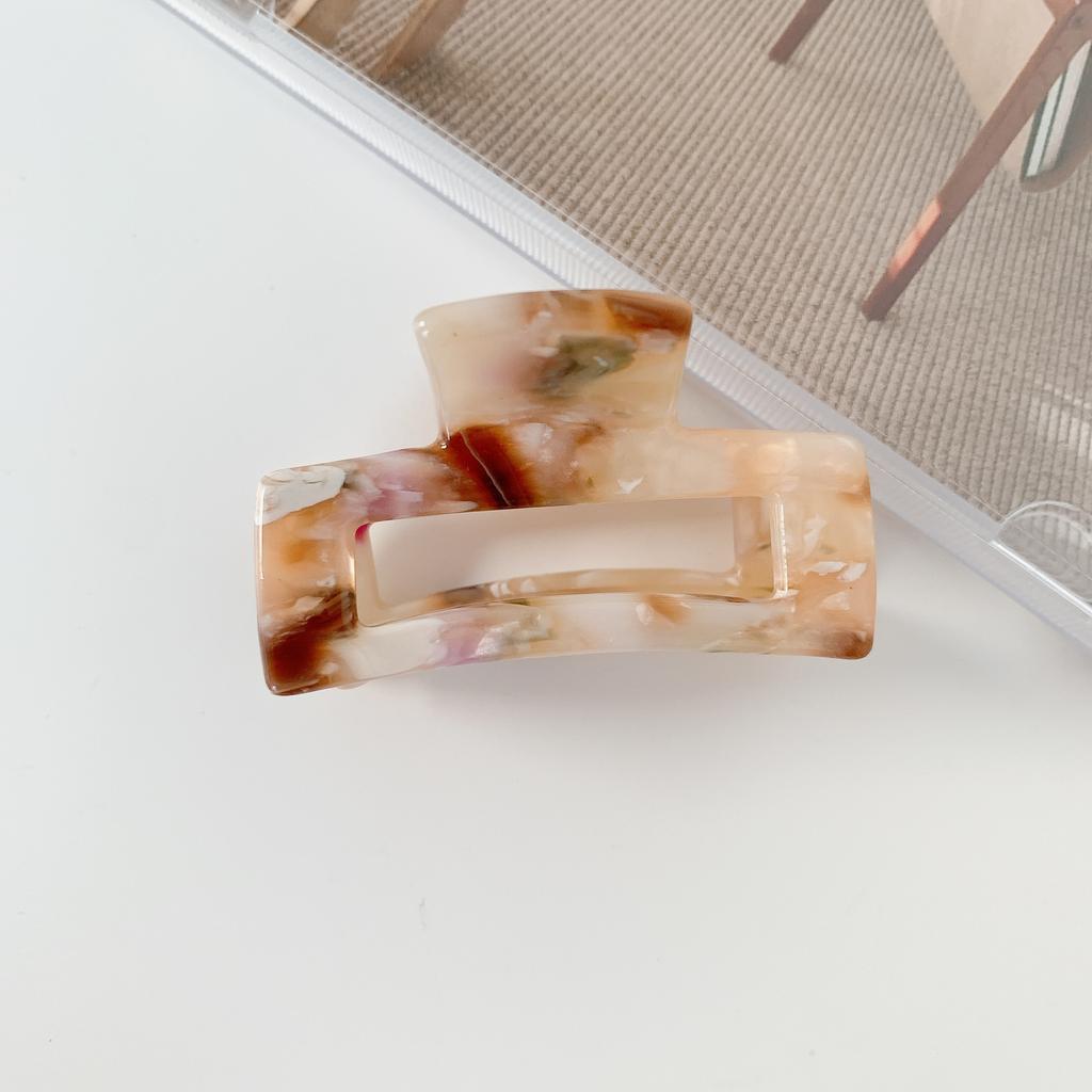 Vintage Haarspangen für Haare Frauen Acetat Krallenklemme Bunt Klein 4,5cm Haarspange Mädchen Haarklammer Haarspangen Haarschmuck