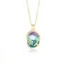 Artistic Blossomy Bivalve Charm Necklace 10 Artisanal Designs Additional Metal Mixture Jewelry Perfect For Gifting Instances