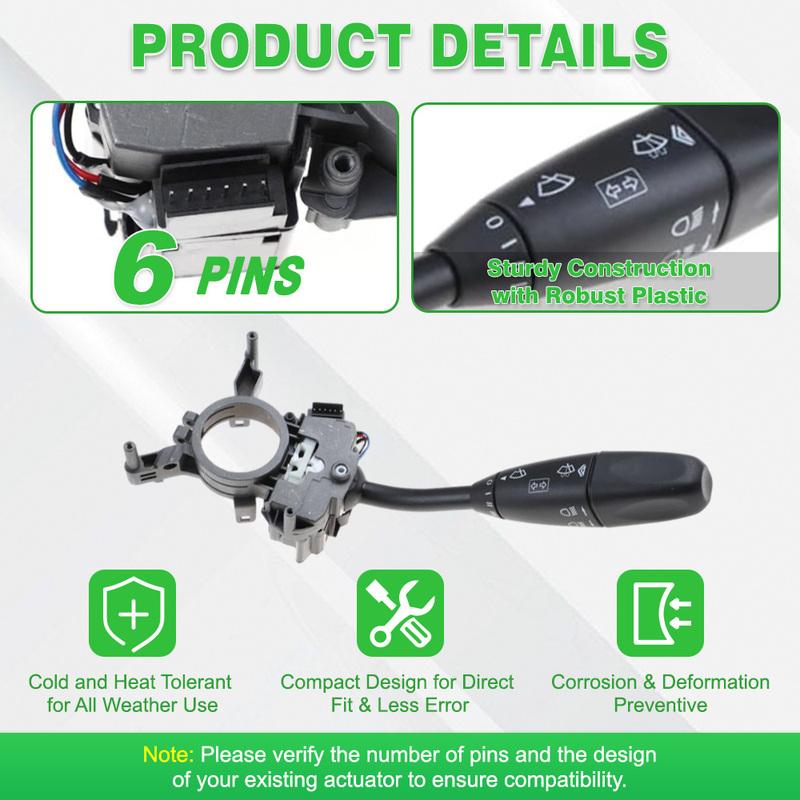 9065450310 Turn Signal Indicator Switch Stalk Steering Column Switch for Mercedes-Benz Sprinter Volkswagen Crafter 2006-2017