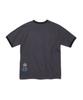 FREEMARIO Smudge Ringer T-Shirt [Charcoal]