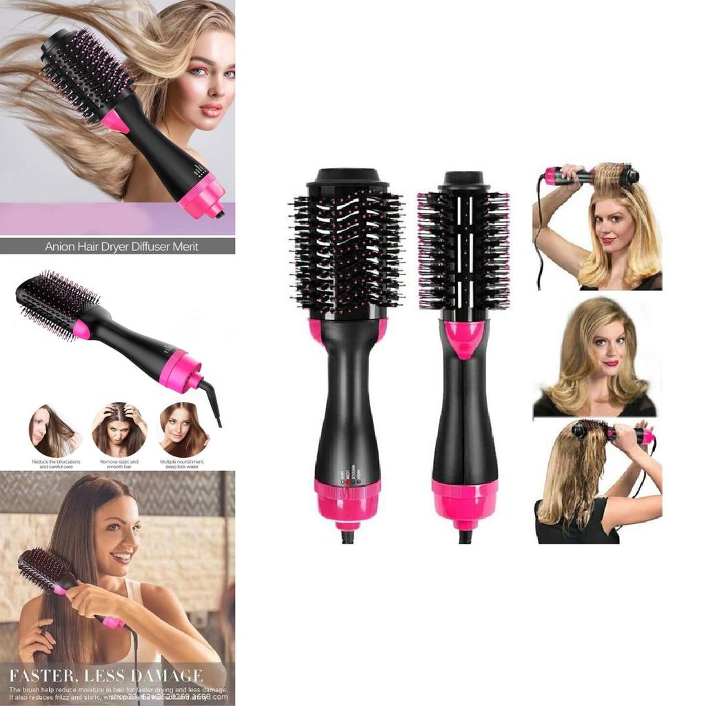 Multifunctional Hot Air Brush 24 In 1 Ionic Hair Dryer And Styling Comb For All Hair Types