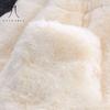 2023 Children Clothing Autumn Winter New Girl Children Imitation Fur Cotton-padded Jacket Ears Thickened Jacket Winter Fashion Warm Coat