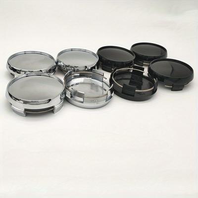 4pcs of Car Modified Hub Center Cover Universal Wheel Cover Outer Diameter 65MM Suitable for TE37 Hub Cover Wheel Center Label Tire Cover Wheel Cover