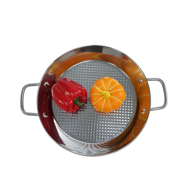 

ZISIZ Stackable Stainless Steel Serving Plate