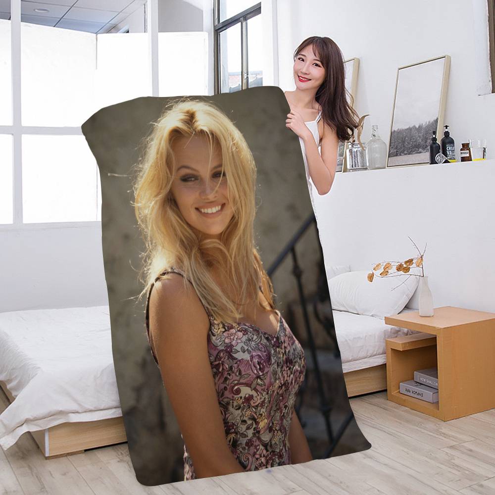 Pamela Anderson Strandtuch Bunte Badetücher Für Mädchen Mikrofaser Schnelltrocknend Sandfrei Strand Yoga Spa Fitnessstudio Pool