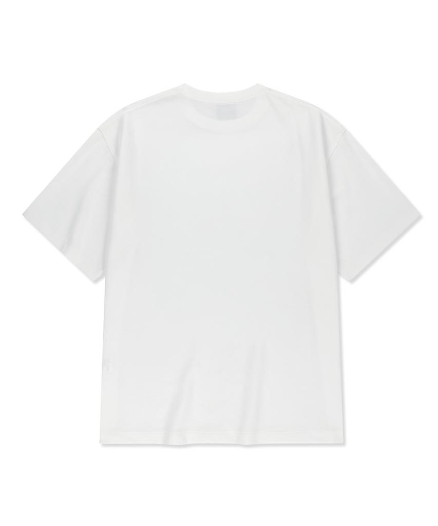 BROWNBREATH Bb Tag Small Logo Tee - White