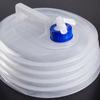 Foldable Water Container with Spigot Food Grade Plastic Portable Camping Water Storage Dispenser Jug for Outdoor Hiking RV Emergency 10L