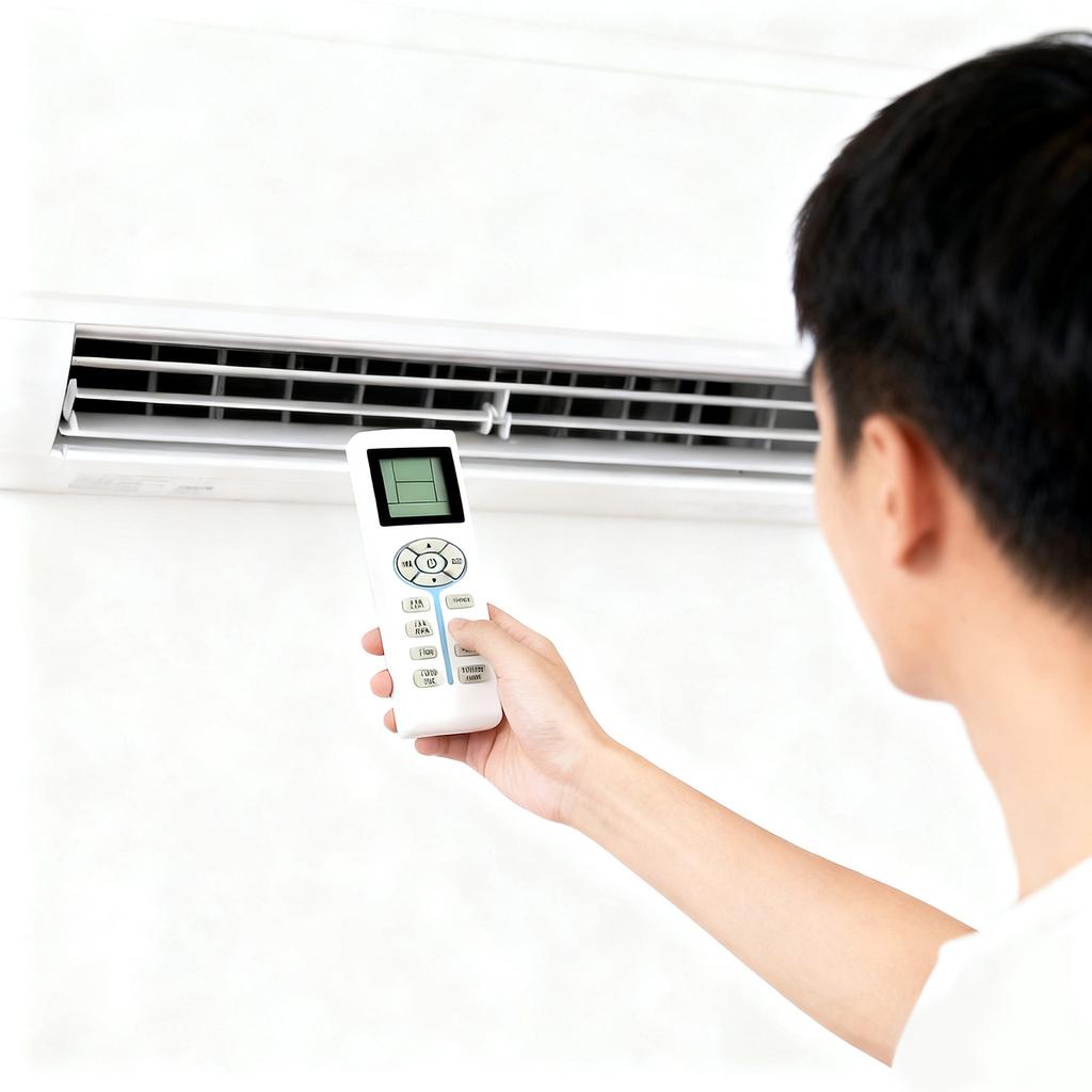 Durability ABS Remote with Shock Resistance Ergonomic Handle for ZCFTL09 Air Conditioners Controller Comfortable Use