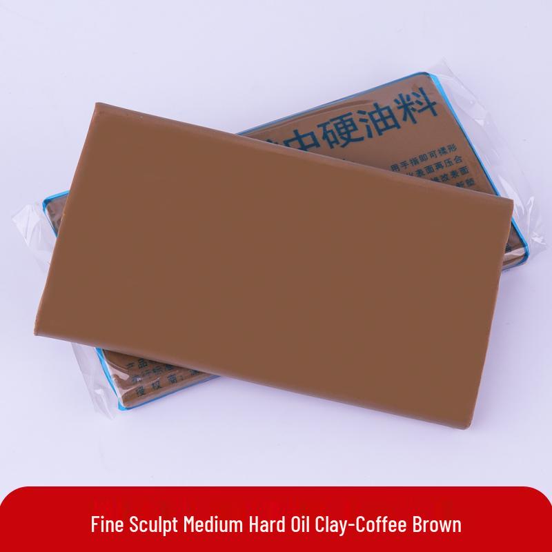 Hard Oil-Based Sculpture Clay for Carving and Figurine Model Shaping